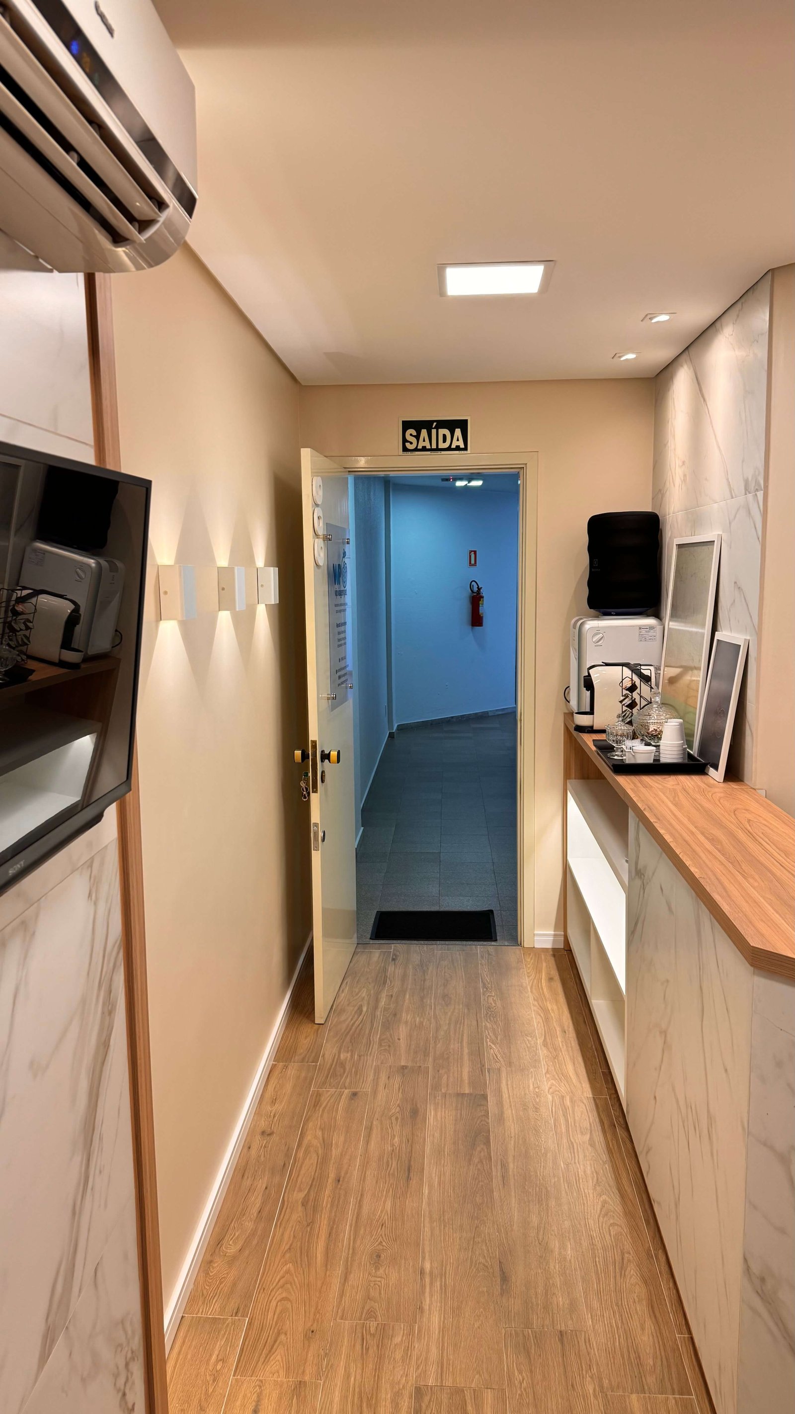 Foto da sala comercial em Taquara, RS